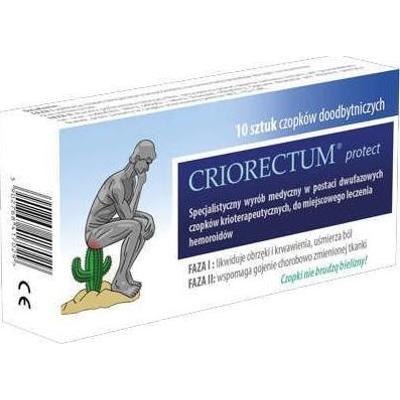 CRIORECTUM protect czopki krioterapeutyczne x 10 sztuk