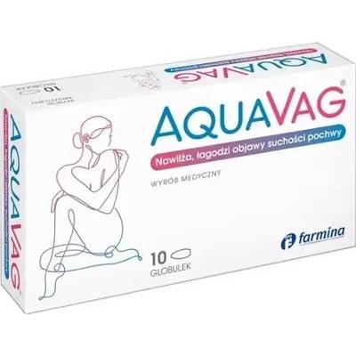 Aquavag globulki dopochwowe x 10 sztuk
