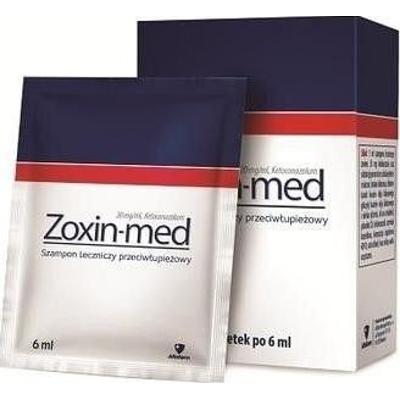 ZOXIN-MED Szampon przeciwłupieżowy 6 saszetek po 6ml