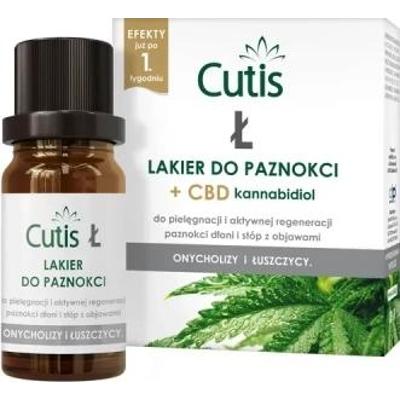 Cutis Ł Lakier do paznokci + CBD kannabidiol 10ml