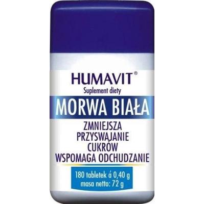 HUMAVIT Morwa Biała x 180 tabl.