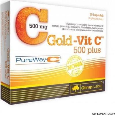 OLIMP Gold-Vit C 500 Plus x 30 kaps.