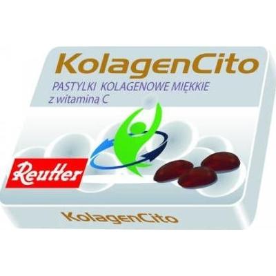 KolagenCito pastylki kolagenowe miękkie z witaminą C x 24 pastylki