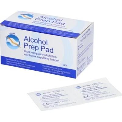 Gaziki do dezynfekcji nasączone alkoholem x 100 sztuk