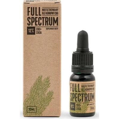 Full Spectrum Niefiltrowany olej konopny CBD 12% 15ml