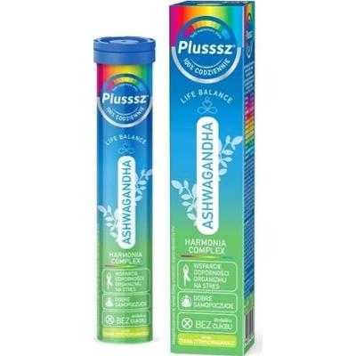 Plusssz Ashwagandha 100% Harmonia Complex x 24 tabletki musujące