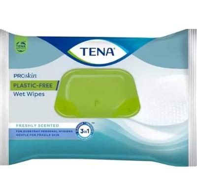 TENA Proskin Plastic-Free Wet Wipes Chusteczki nawilżane x 48 sztuk