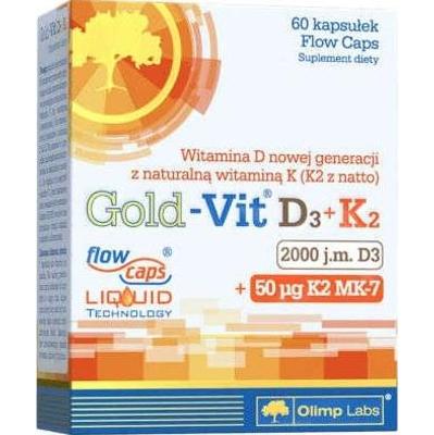 Olimp Gold-Vit D3 2000 + K2 x 60 kapsułek