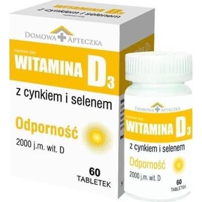 Witamina D3 z cynkiem i selenem x 60 tabletek