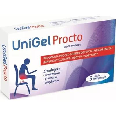 UNIGEL APOTEX PROCTO x 5 czopków