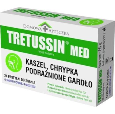 Tretussin Med x 24 pastylki do ssania