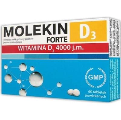 Molekin D3 Forte x 60 tabletek