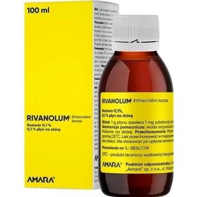 RIVANOL 0,1% roztwór 100g