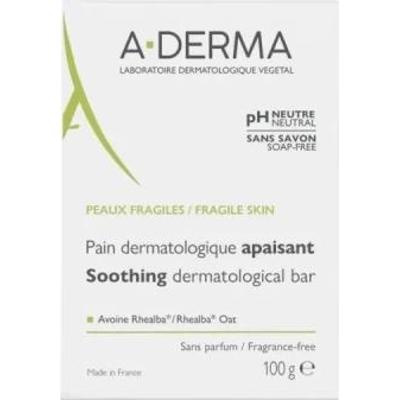 A-DERMA Dermatologiczna kostka łagodząca 100g