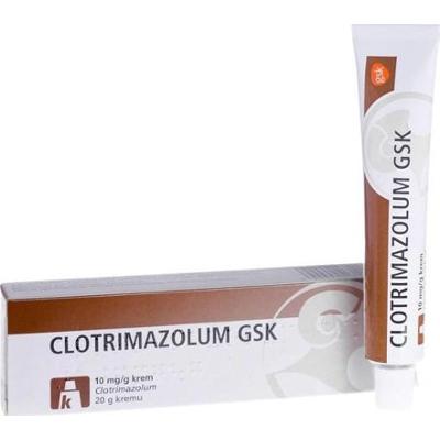 CLOTRIMAZOLUM GSK 1% krem 20g
