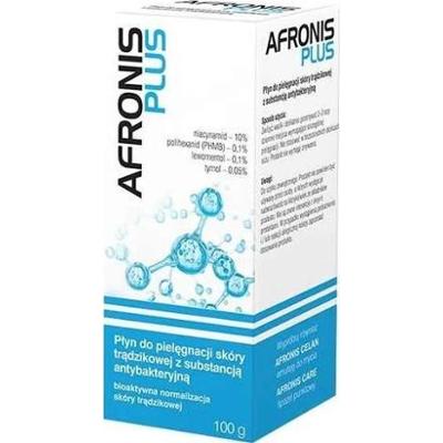 Afronis Plus Płyn do pielęgnacji skóry trądzikowej z substancją antybakteryjną 100ml