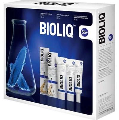 BIOLIQ Zestaw 55+ Krem liftingująco-odżywczy na dzień 50ml + krem na noc 50ml + krem intensywnie liftingujący 30ml