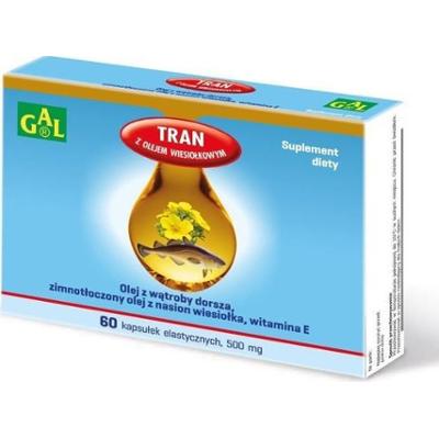 TRAN z olejem wiesiołkowym x 60 kapsułek