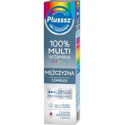 Plusssz 100% Multiwitamina Mężczyzna Complex x 20 tabletek musujących