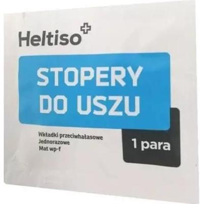 Heltiso Stopery do uszu wkładki przeciwhałasowe x 2 sztuka