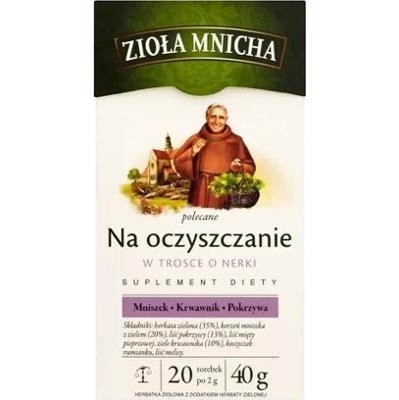 Zioła Mnicha na oczyszczanie x 20 saszetek