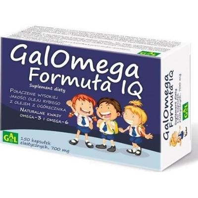 GALOMEGA Formula IQ x 150 kapsułek