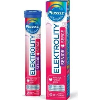 Plusssz Elektrolity Senior Serce x 24 tabletki musujące
