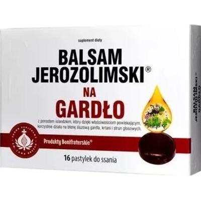 Balsam Jerozolimski na gardło x 16 pastylek do ssania