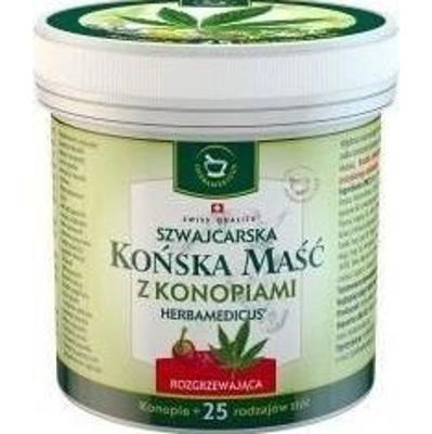MAŚĆ KOŃSKA Z KONOPIAMI ROZGRZEWAJĄCA SZWAJCARSKA 250ml