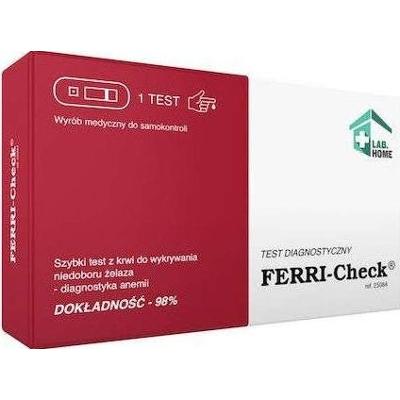 FERRI-Check test na niedobór żelaza we krwi (anemia) x 1 sztuka
