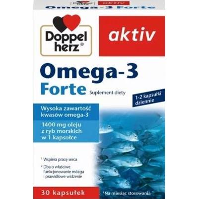 DOPPELHERZ Aktiv Omega-3 Forte x 30 kapsułek