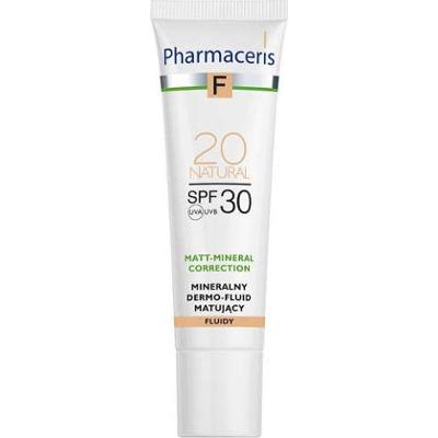 Pharmaceris F MATT-MINERAL-CORRECTION Mineralny dermo-fluid matujący SPF30 NATURAL 20 30ml