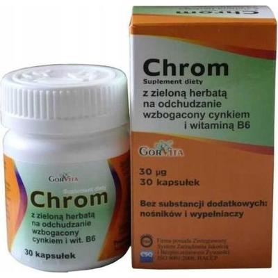 Chrom z zieloną herbatą x 30 kapsułek