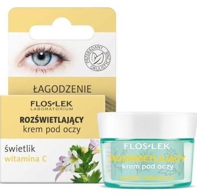 FLOSLEK Rozświetlający krem pod oczy świetlik i witamina C 15ml