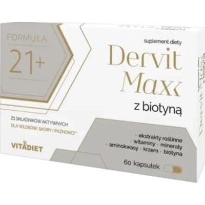 Dervit Max z biotyną x 60 kapsułek