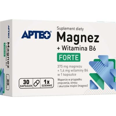 MAGNEZ FORTE + Wit. B6 APTEO x 30 kapsułek