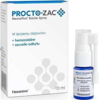 Procto-Zac Memethol Barrier spray na hemoroidy i szczeliny odbytu 10ml- krótka data