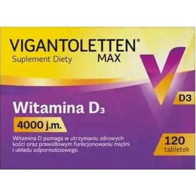 Vigantoletten Max 4000j.m. x 120 tabletek