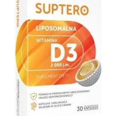 SUPTERO Liposomalna Witamina D3 2000 j.m. x 30 kapsułek