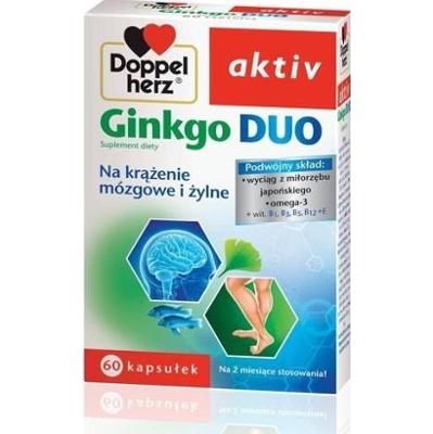 DOPPELHERZ Ginkgo Duo x 60 kapsułek
