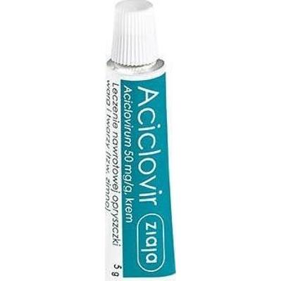 Aciclovir Ziaja krem 5g