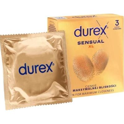 DUREX Sensual XL x 3 sztuki