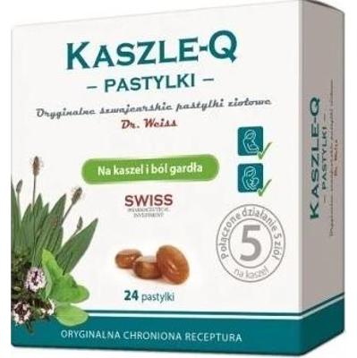 KASZLE-Q Pastylki do ssania x 24 sztuk
