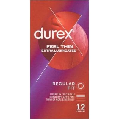 PREZERWATYWA DUREX Feel Thin Extra Lubricated x 12 sztuk