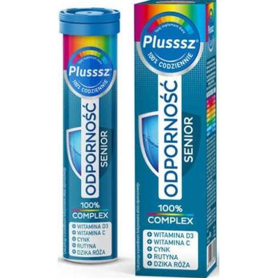 Plusssz Odporność Senior 100% Complex x 20 tabletek musujących