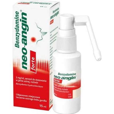 Benzydamine neo-angin Forte aerozol 30ml