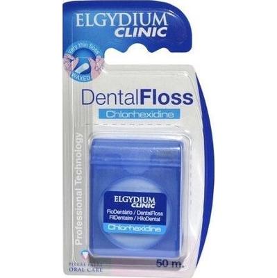 ELGYDIUM Nić dentystyczna z chlorheksydyną 50m