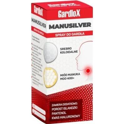 Gardlox Manusilver spray do gardła 30ml