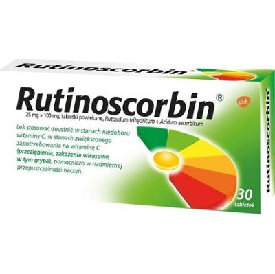 RUTINOSCORBIN x 30 tabletek