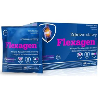 OLIMP Flexagen malinowy 12g x 30 saszetek